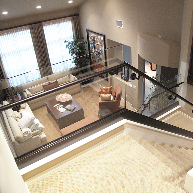 glass handrail